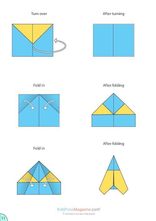 仿真纸飞机的折法（仿真纸飞机的折法大全）